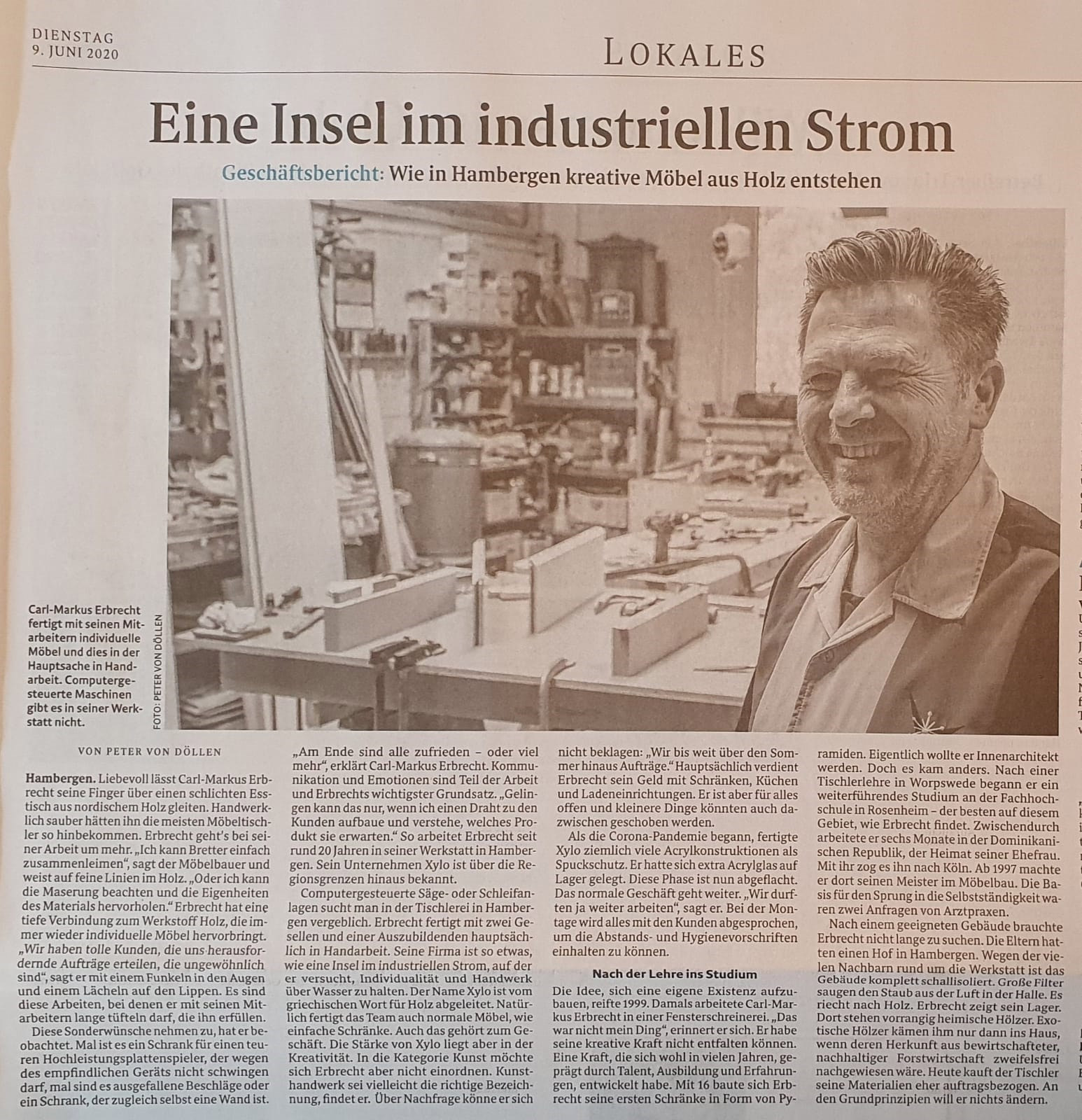 Zeitungsartikel